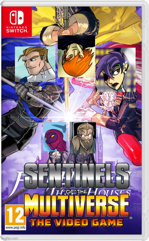 Fire Emblem Three Houses more like Sentinels of the Multiverse | image tagged in fire emblem | made w/ Imgflip meme maker