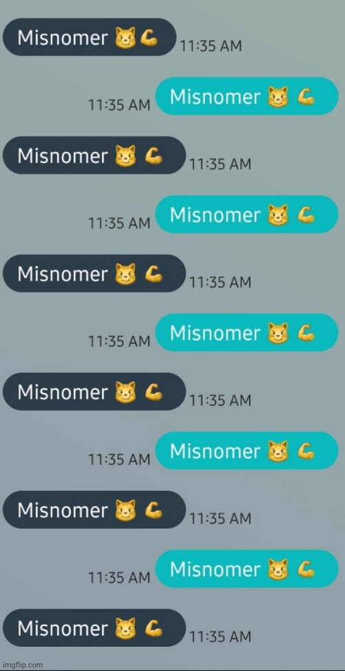 Misnomer | made w/ Imgflip meme maker