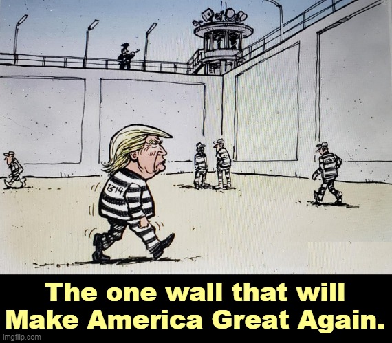 Such a beautiful wall. | The one wall that will Make America Great Again. | image tagged in trump,wall,trump wall,beautiful,prison,jail | made w/ Imgflip meme maker