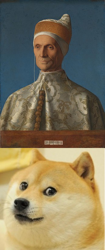 Double Doge Blank Meme Template