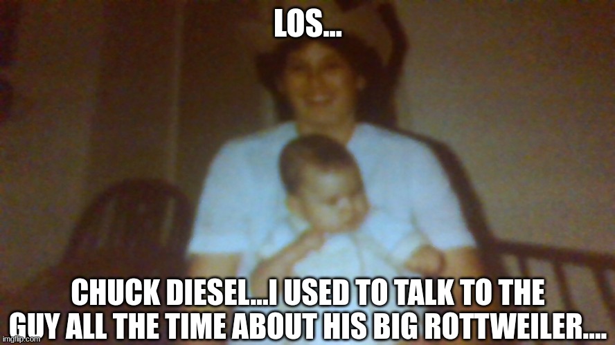 Titleist | LOS... CHUCK DIESEL...I USED TO TALK TO THE GUY ALL THE TIME ABOUT HIS BIG ROTTWEILER.... | made w/ Imgflip meme maker