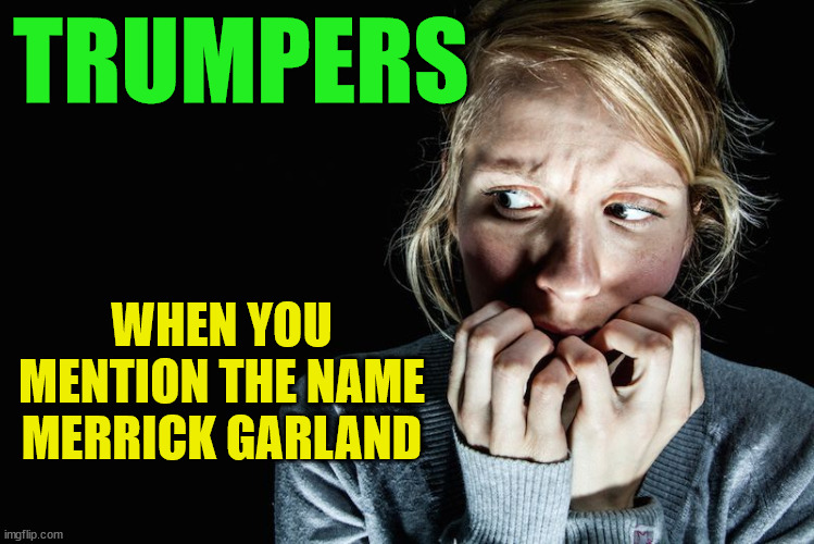 TRUMPERS WHEN YOU MENTION THE NAME MERRICK GARLAND | made w/ Imgflip meme maker