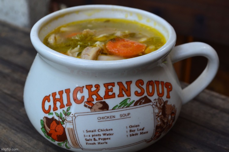 Chicken Soup Bowl | image tagged in chicken soup bowl | made w/ Imgflip meme maker