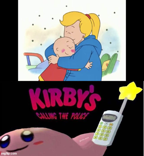 image tagged in julie the pedophile,kirby's calling the police | made w/ Imgflip meme maker