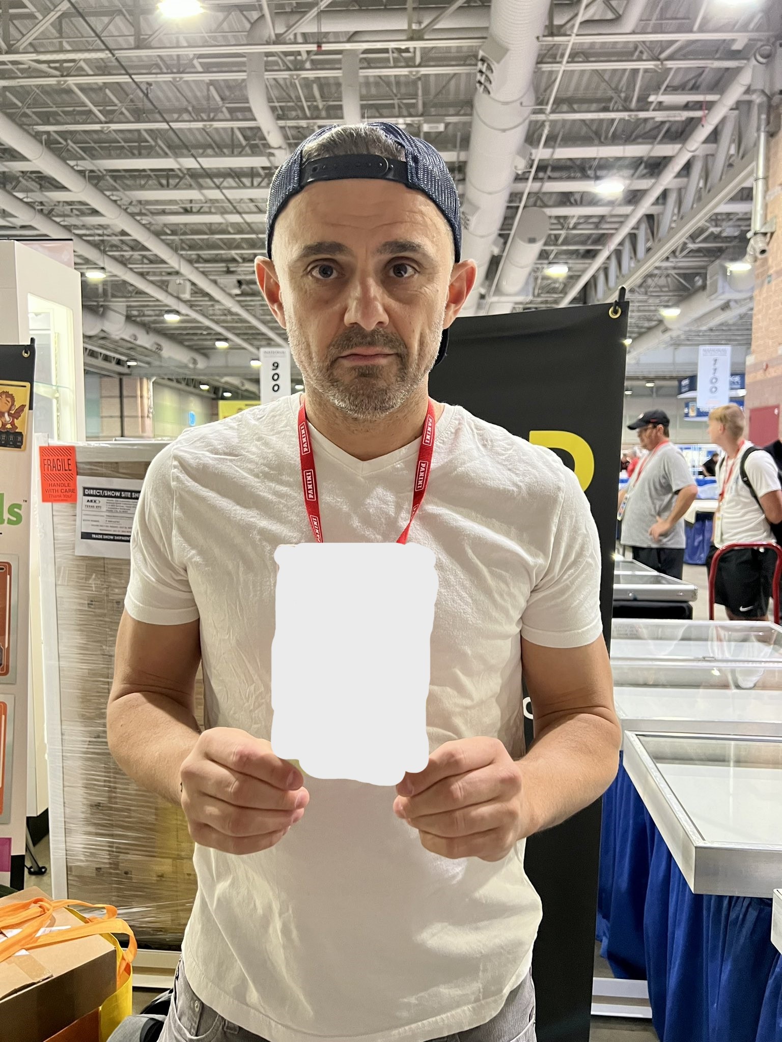 GaryVee Empty Sign Blank Meme Template