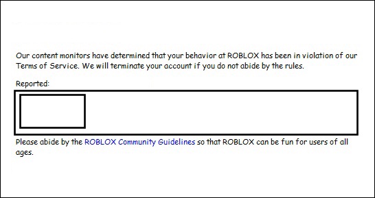 Banned from ROBLOX [2008 Interface Edition] Blank Meme Template