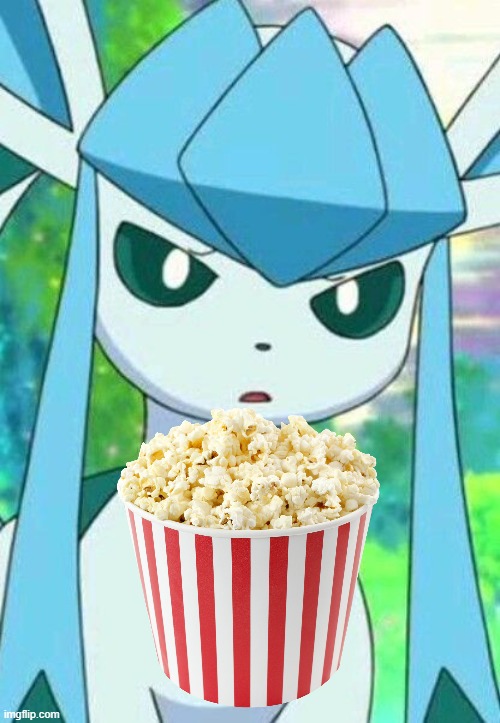 Glaceon confused | image tagged in glaceon confused | made w/ Imgflip meme maker