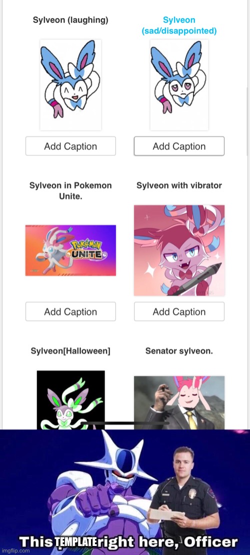 Bro what the f**k? (I went through all of the eeveelution’s templates. I found this going through Sylveon) | TEMPLATE | image tagged in this post right here officer | made w/ Imgflip meme maker