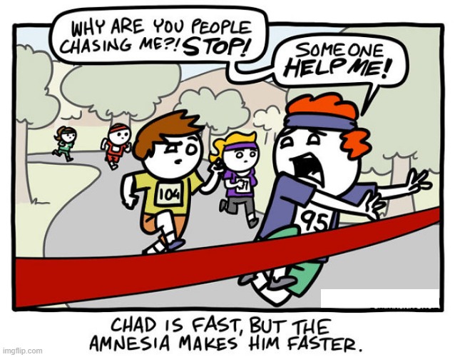 Running Scared | image tagged in comics | made w/ Imgflip meme maker
