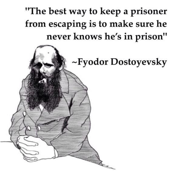 High Quality Dostoevsky quote Blank Meme Template