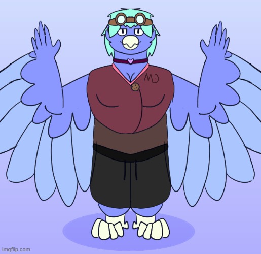 Ramus, a parakeet, and Lavender's girlfriend (my art and character) | image tagged in furry,art,drawings,birds | made w/ Imgflip meme maker