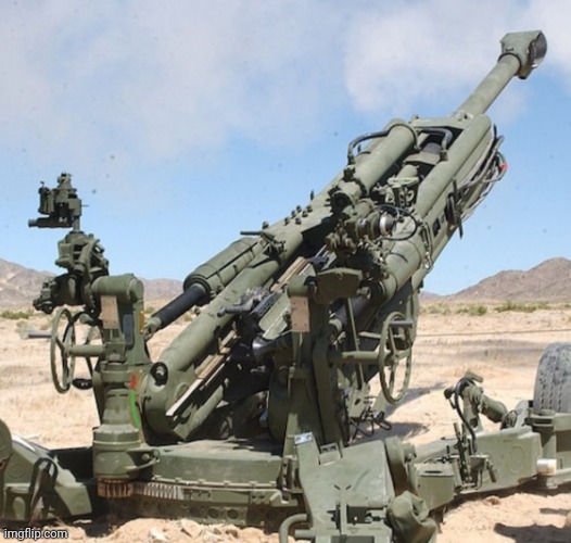 Artillery gun | image tagged in artillery gun | made w/ Imgflip meme maker