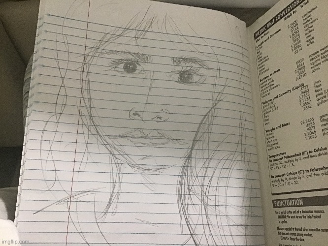 So I gave my grandpa my notebook, and he gave this to me 30 min later- | image tagged in drawing | made w/ Imgflip meme maker