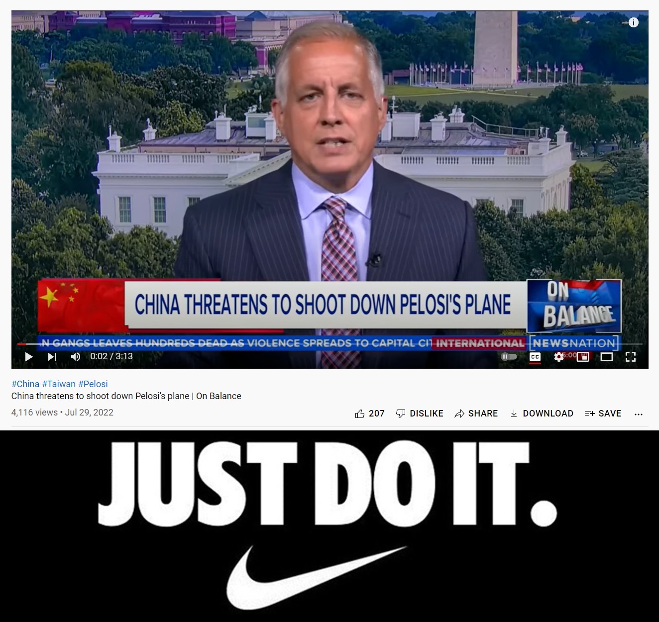 China Threatens to Shoot Down Pelosi's Plane | image tagged in nancy pelosi wtf,nancy pelosi,just do it,china,chicoms,ccp | made w/ Imgflip meme maker