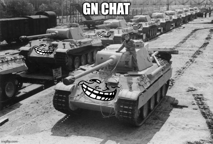 Troll Panther | GN CHAT | image tagged in troll panther | made w/ Imgflip meme maker