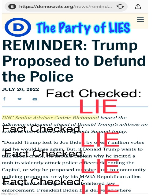 From the Party of Lies (D), comes… well, LIES | The Party of LIES | image tagged in memes,lie like a rug,get busted then double down,lie cheat steal deflect project,its a way of life for them,fjb fjb voters | made w/ Imgflip meme maker