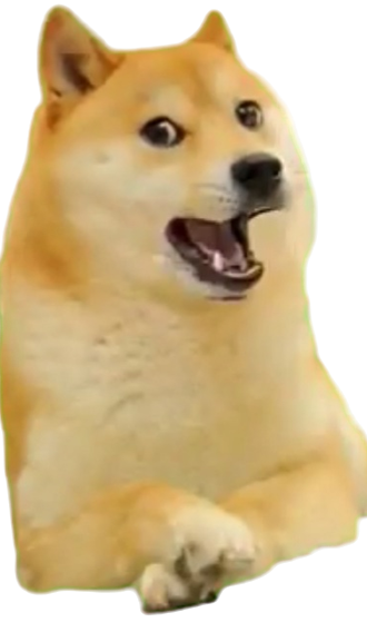 Doge happy Blank Meme Template