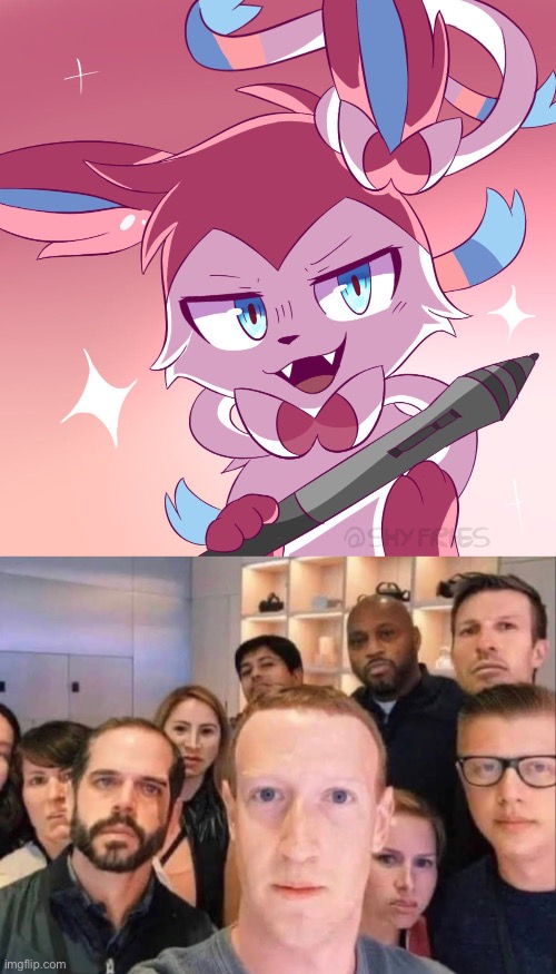 image tagged in sylveon with vibrator | made w/ Imgflip meme maker