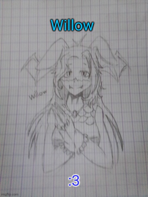 Willow | Willow; :3 | image tagged in willow | made w/ Imgflip meme maker