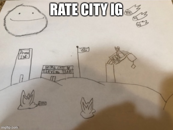 msmg city | RATE CITY IG | image tagged in msmg city | made w/ Imgflip meme maker
