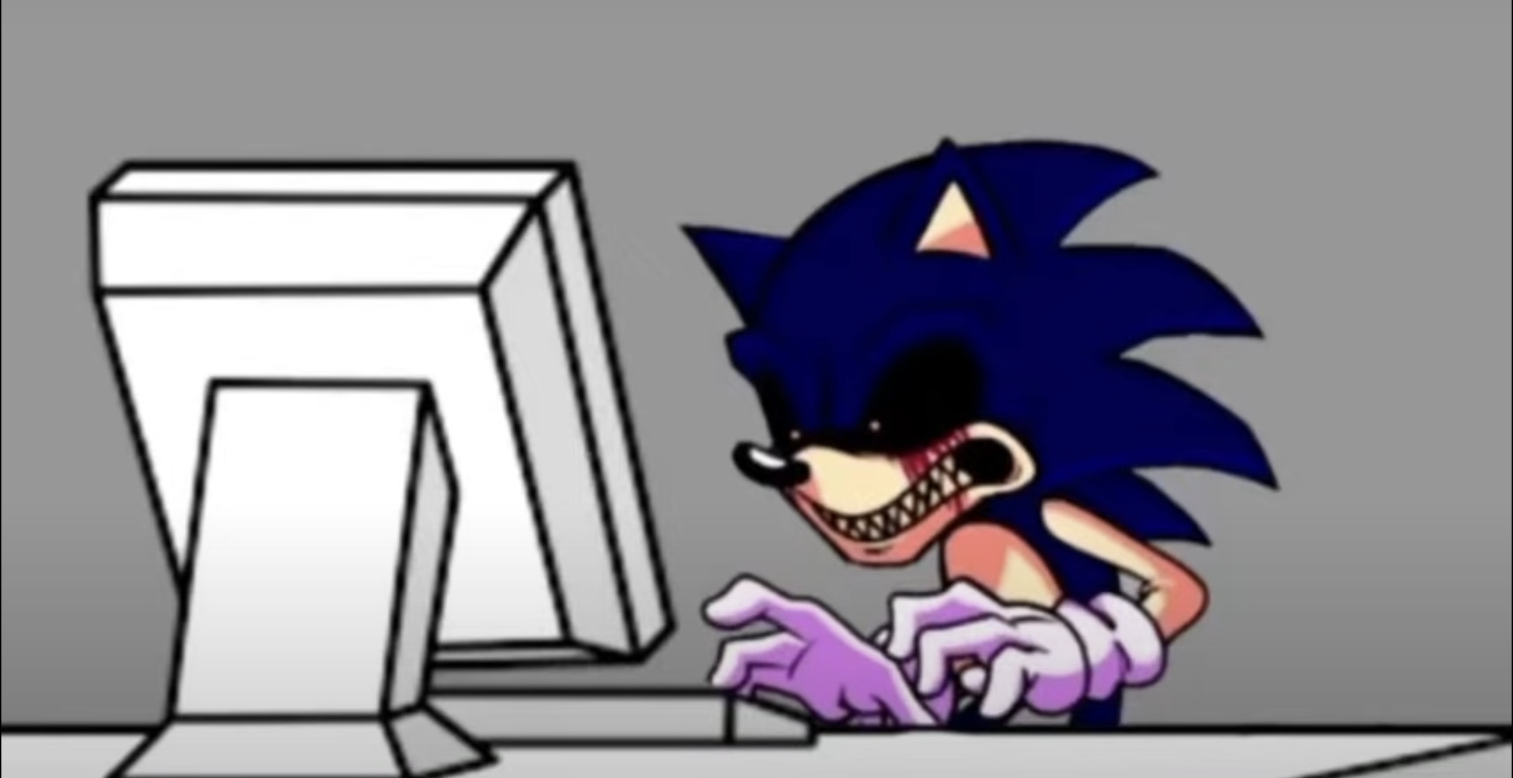 Sonic.exe Cringe Blank Meme Template
