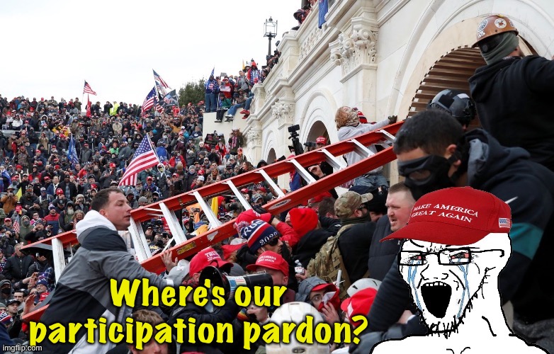 Where's our participation pardon? | made w/ Imgflip meme maker
