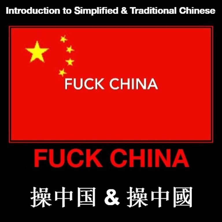 Introduction to Simplified & Traditional Chinese | image tagged in simplified chinese,traditional chinese,fuck china,fuck the ccp,fuck the chicoms | made w/ Imgflip meme maker