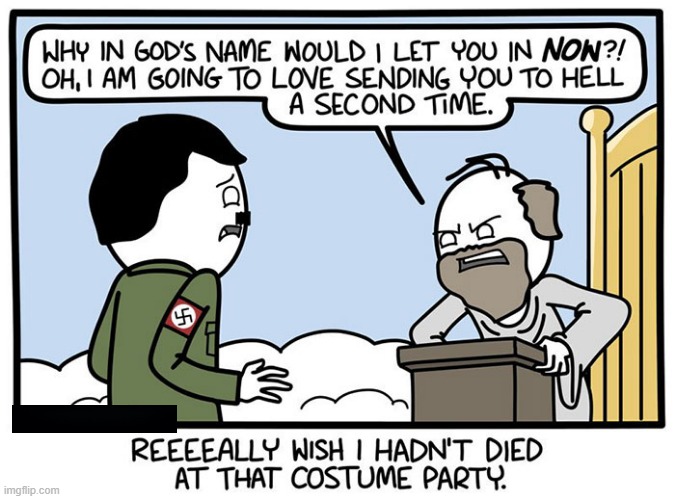 Heil No | image tagged in dark humor | made w/ Imgflip meme maker