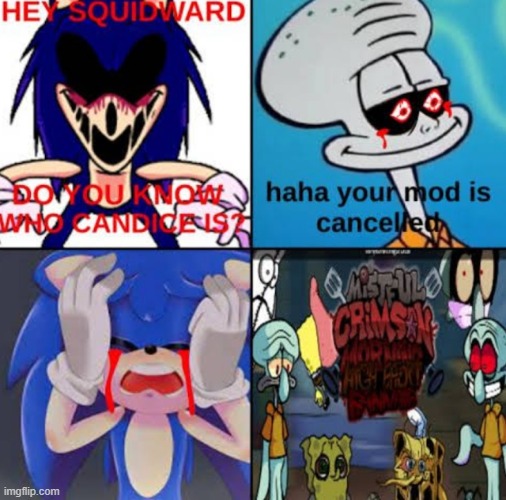 tf happened to squidwards nose | made w/ Imgflip meme maker