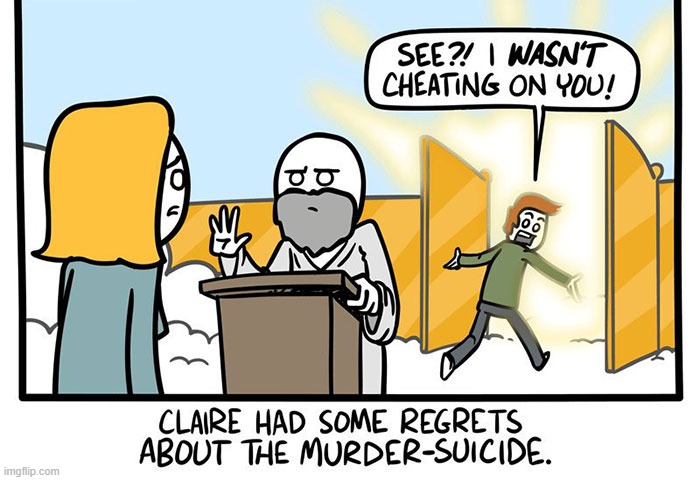 Wrong Kill | image tagged in dark humor | made w/ Imgflip meme maker