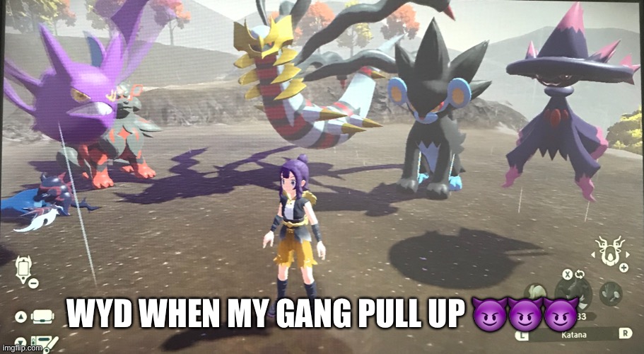 WYD WHEN MY GANG PULL UP 😈😈😈 | made w/ Imgflip meme maker