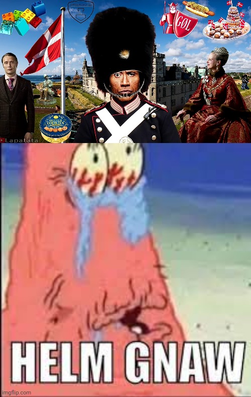 image tagged in helm gnaw | made w/ Imgflip meme maker