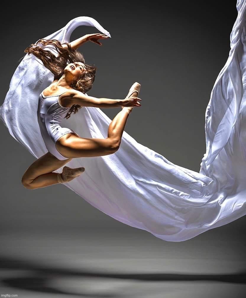 Dancer in white | image tagged in dancer in white | made w/ Imgflip meme maker