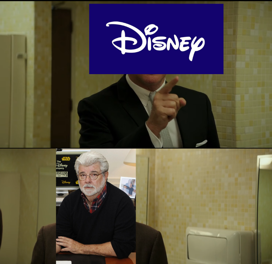 Disney Modern Ray Kroc Blank Meme Template