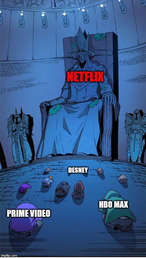 worship the lord | NETFLIX; DESNEY; HBO MAX; PRIME VIDEO | image tagged in worship the lord | made w/ Imgflip meme maker
