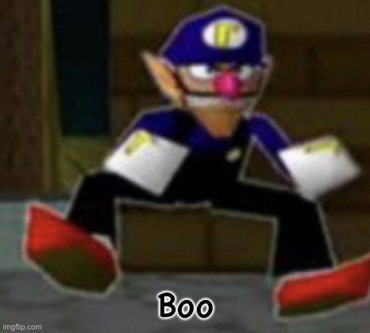 wah male | Boo | image tagged in wah male | made w/ Imgflip meme maker