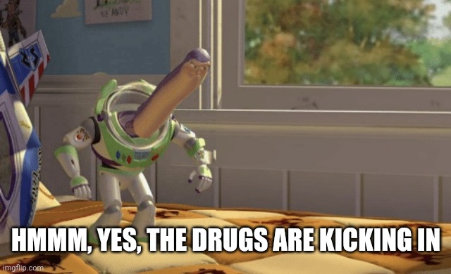 Hmm yes | HMMM, YES, THE DRUGS ARE KICKING IN | image tagged in hmm yes | made w/ Imgflip meme maker