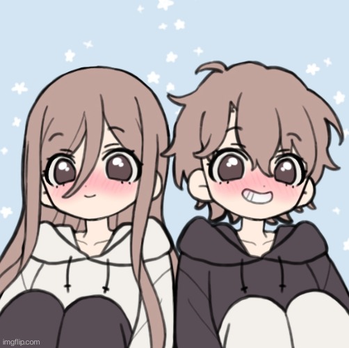 Me and my brother in picrew | made w/ Imgflip meme maker