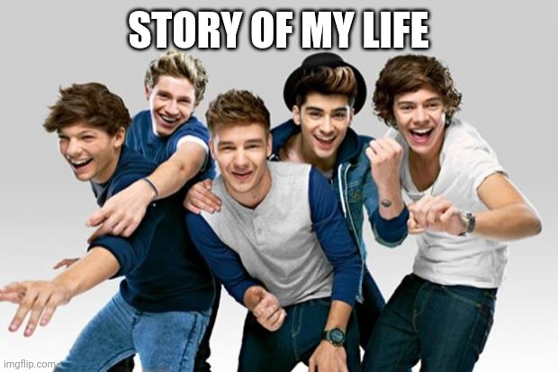 ONE DIRECTION!!!!!! | STORY OF MY LIFE | image tagged in one direction | made w/ Imgflip meme maker