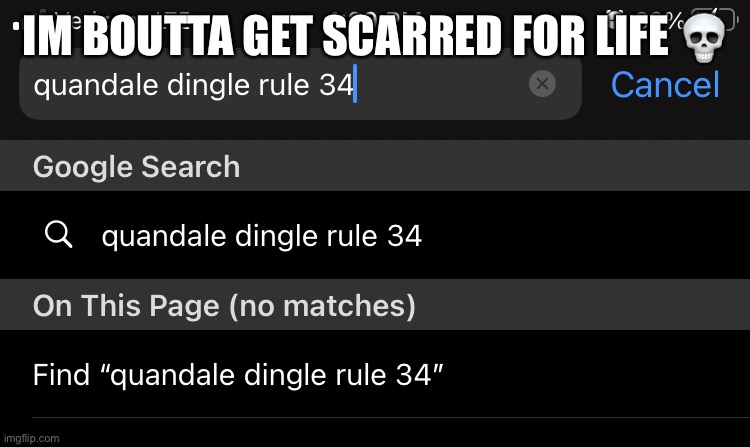 IM BOUTTA GET SCARRED FOR LIFE 💀 | made w/ Imgflip meme maker