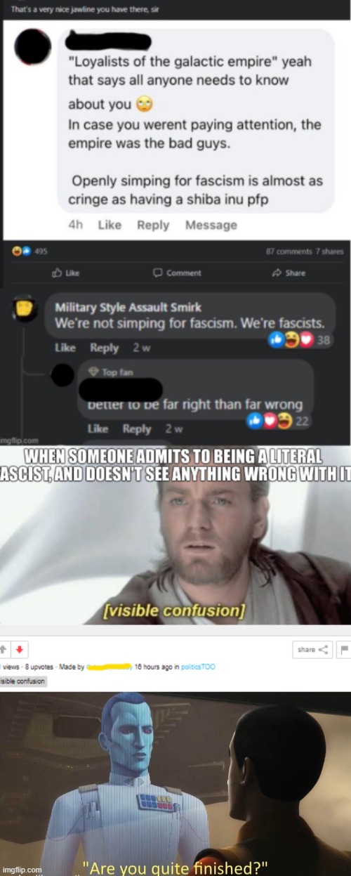 There's nothing wrong with Fascism - Imgflip