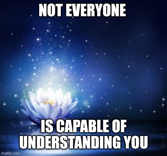 Self Realization | NOT EVERYONE; IS CAPABLE OF UNDERSTANDING YOU | image tagged in realization | made w/ Imgflip meme maker