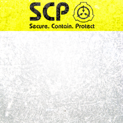 High Quality Empty SCP Label Blank Meme Template