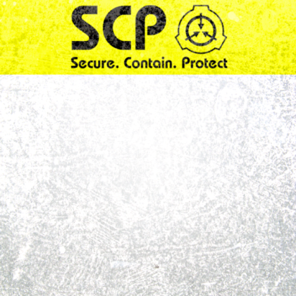 Neon SCP logo Blank Template - Imgflip