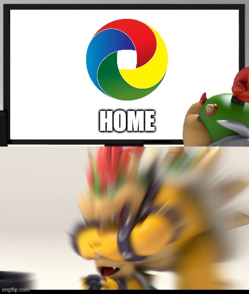 Bowser and Bowser Jr. NSFW | HOME | image tagged in bowser and bowser jr nsfw | made w/ Imgflip meme maker