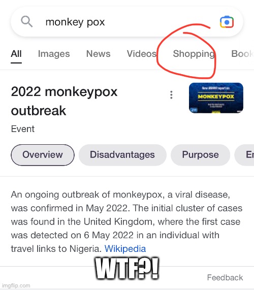 Wait a minute.. |  WTF?! | image tagged in monke,pox,is,purchasable,if,you | made w/ Imgflip meme maker
