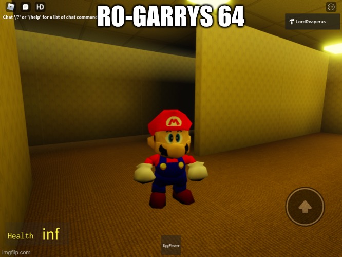 My game blew up but the servers dead at the moment | RO-GARRYS 64 | image tagged in h | made w/ Imgflip meme maker