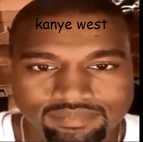 High Quality kanye west Blank Meme Template