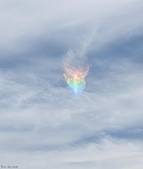 Rainbow spiral cloud | made w/ Imgflip meme maker