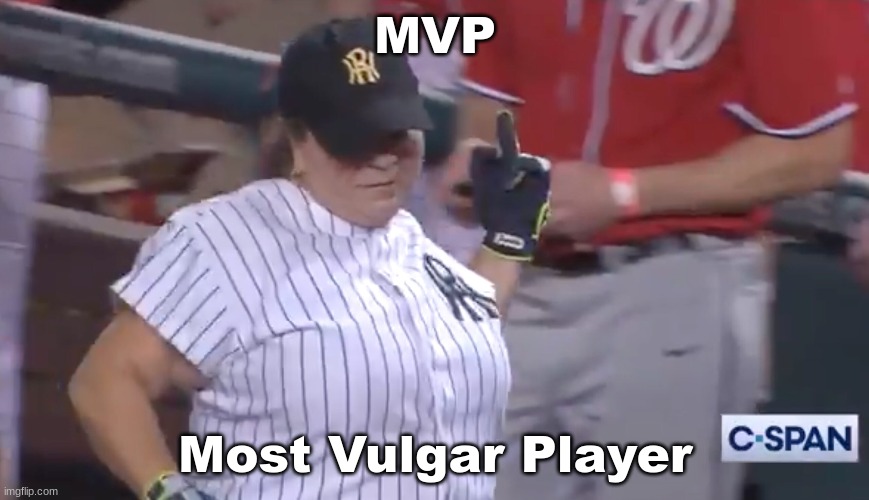 Typical Dem | MVP; Most Vulgar Player | made w/ Imgflip meme maker
